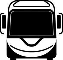 modern bus means of transport vector