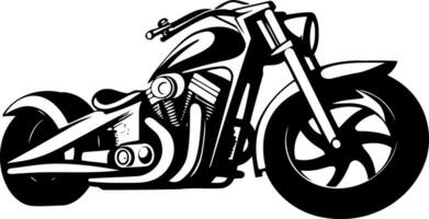 motorcycle black and white vehicle vector