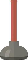 utility object plunger isolated vector