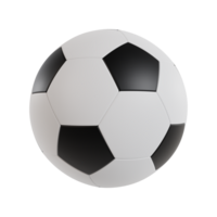 soccer ball 3D isolated png
