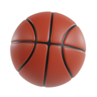 basketball 3d isolé png