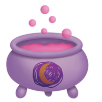 cartoon drawing of poison pot png