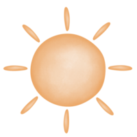 Cartoon sun drawing png