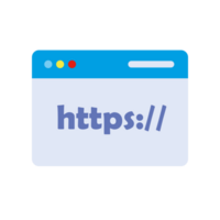 Hypertext Transfer Protocol Concept, HTTPS data web page. Web browser, internet communication protocol. png