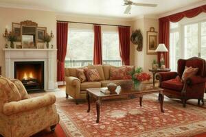 Traditional Living Room Style home interior photo