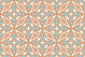 Seamless abstract geometric shape pattern vector