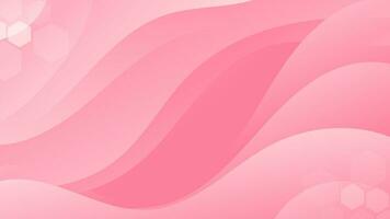 Abstract Gradient pink liquid Wave Background vector