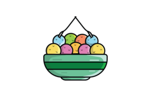 Delicious Ice Cream Cup vector illustration. Summer food and ice cream object icon concept. Ice cream plastic cup vector design.Summer Ice Cream combo icon logo. png