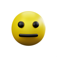 emoji 3d Renderização ícone ilustração png