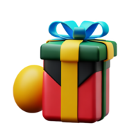 gift 3d icon illustration png