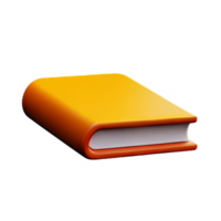 livre 3d icône illustration png