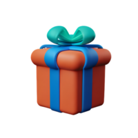 gift 3d icon illustration png