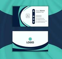 Business Card - Creative and Clean Modern Business Card Template. free Vector