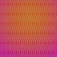 abstract curve line transparency white pattern design in combination orange and pink gradient background. vector