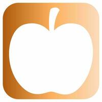 Apple icon for decoration and design. photo
