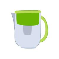 nature water pitcher cartoon vector illustration