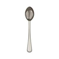 view spoon cartoon vector illustration