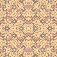 Abstract seamless flower pattern. Repeat pattern. vector
