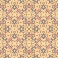 Abstract seamless flower pattern. Repeat pattern. vector