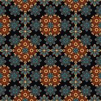 Abstract seamless flower pattern.  Repeat pattern. vector