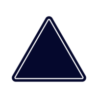 triangle space badge element png