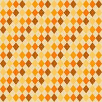 Seamless pattern in diamond geometric shape for autumn style background for decoration, paper wrap, textile vector