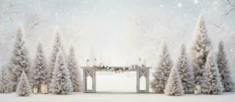 Gorgeous holiday decor photo