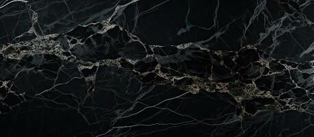 High resolution abstract natural stone pattern on a black marble background texture photo