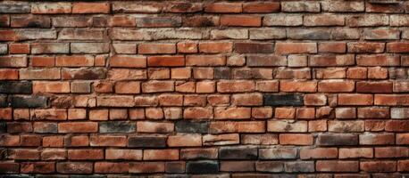 Photo of a textured brick wall backdrop