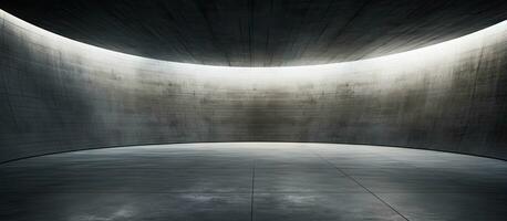 Dark interior with abstract concrete background in ing photo