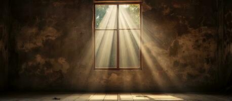 sunlight streaming through a window photo