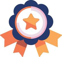 Medals for winners in UX UI flat style vector