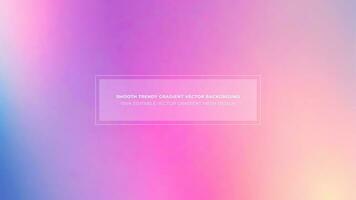 Simple Trendy And Soft Gradient Color Vector Background