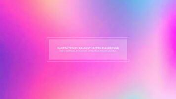 Simple Trendy And Soft Gradient Color Vector Background