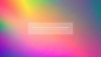 sencillo arco iris degradado color resumen vector antecedentes