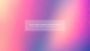 Simple Trendy And Soft Gradient Color Vector Background