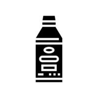 brake fluid car mechanic glyph icon vector illustration