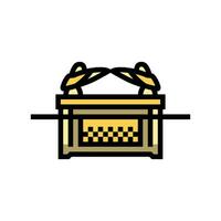 ark of the covenant color icon vector illustration