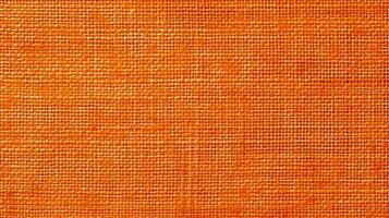 AI Generative Orange abstract canvas background or texture photo