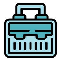 Installation toolbox icon vector flat