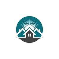 Property and Construction Logo design vector