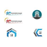 Property and Construction Logo design vector