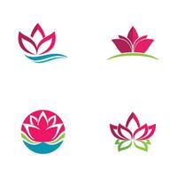 Beauty Vector lotus icon