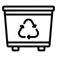container line icon vector