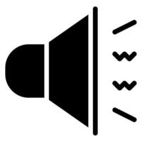 noise pollution glyph icon vector