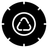 wheel glyph icon vector