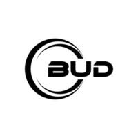 BUD Logo Design, Inspiration for a Unique Identity. Modern Elegance and Creative Design. Watermark Your Success with the Striking this Logo. vector