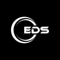 EDS Logo Design, Inspiration for a Unique Identity. Modern Elegance and Creative Design. Watermark Your Success with the Striking this Logo. vector