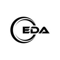 EDA Logo Design, Inspiration for a Unique Identity. Modern Elegance and Creative Design. Watermark Your Success with the Striking this Logo. vector