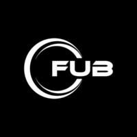 FUB Logo Design, Inspiration for a Unique Identity. Modern Elegance and Creative Design. Watermark Your Success with the Striking this Logo. vector